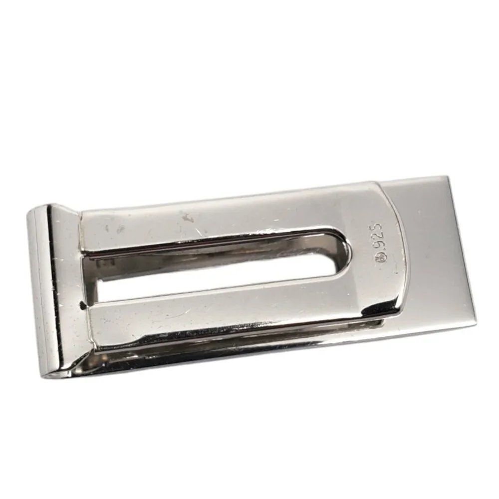 Dolan Bullock Sterling Silver Onyx Money Clip # 19676